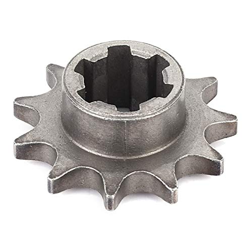 Yctze Piñón de la caja de engranajes, piñón de la caja de cambios de la transmisión de metal Se adapta a 47cc 49cc 2 tiempos ATV Quad Dirt Pocket Mini bicicleta motocicleta(11 dientes) Yctze Piñón de la caja de engranajes, piñón de la caja de cambios de la transmisión de metal Se adapta a 47cc 49cc 2 tiempos ATV Quad Dirt Pocket Mini bicicleta motocicleta(11 dientes)