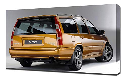 Lilarama 1997-Volvo-V70-R-AWD-V3-1080 - Imagen sobre Lienzo, impresión Giclée