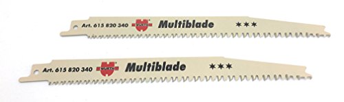 Würth – Hojas de sierra sable Juego de 2 multiblade de madera 200 mm