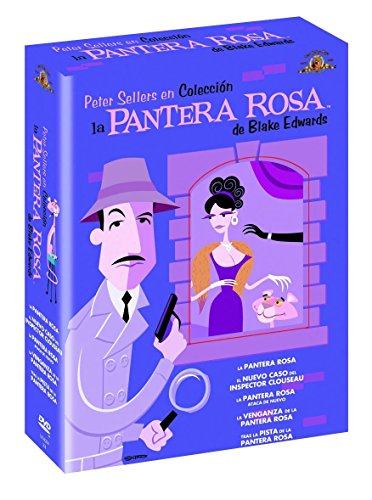 Colección La Pantera Rosa: La Pantera Rosa +  El Nuevo Caso Del Inspector Clouseau + La Pantera Rosa Ataca De Nuevo + La Venganza De La Pantera Rosa + Tras La Pista De La Pantera Rosa [DVD]