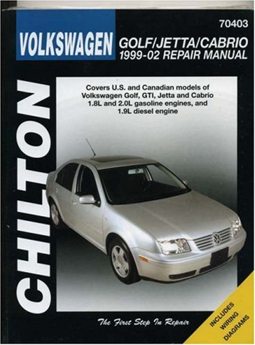Volkswagen Golf, Jetta, Cabrio (1999-2002) (Chilton's Total Car Care Repair Manual)