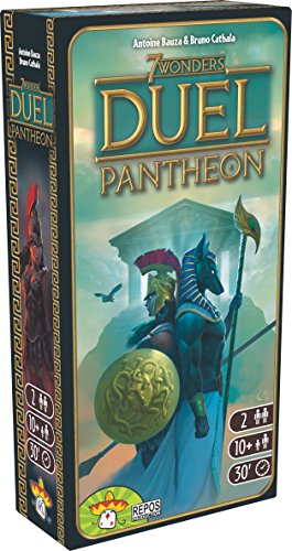 7 Wonders Duel - Extensiones Pantheon - Asmodee - Juego de Mesa - 2 Jugadores