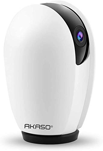 AKASO Cámara IP WiFi 1080P Compatible con Alexa Google Home Fire TV Cámara de Vigilancia Interior Seguridad para Niños Audio Bidireccional Visión Nocturna Detección de Movimiento (P30) AKASO Cámara IP WiFi 1080P Compatible con Alexa Google Home Fire TV Cámara de Vigilancia Interior Seguridad para Niños Audio Bidireccional Visión Nocturna Detección de Movimiento (P30)