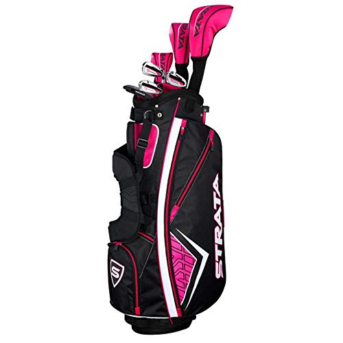 Callaway Golf 2019 Women's Strata Complete 11 Piece Package Set (Right Hand, Graphite)