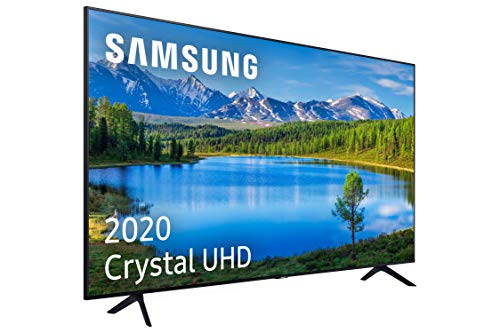Samsung Crystal UHD 2020 43TU7095 - Smart TV de 43" con Resolución 4K, HDR 10+, Crystal Display, Procesador 4K, PurColor, Sonido Inteligente, Función One Remote Control y Compatible Asistentes de Voz