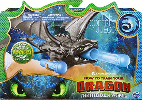 Dragons 3 – 6045115 – Juego infantil – Figura de acción – Lanzador de muñecas – Película Dragons 3 el mundo oculto – Modelo Aleatorio