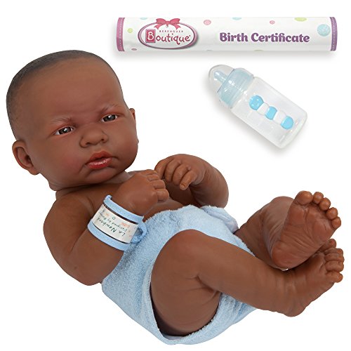 Jc Toys Spain - Muñeco RN Niño Negro 36 Cms. Cuerpo Goma Pañal 102-18506 Jc Toys Spain - Muñeco RN Niño Negro 36 Cms. Cuerpo Goma Pañal 102-18506