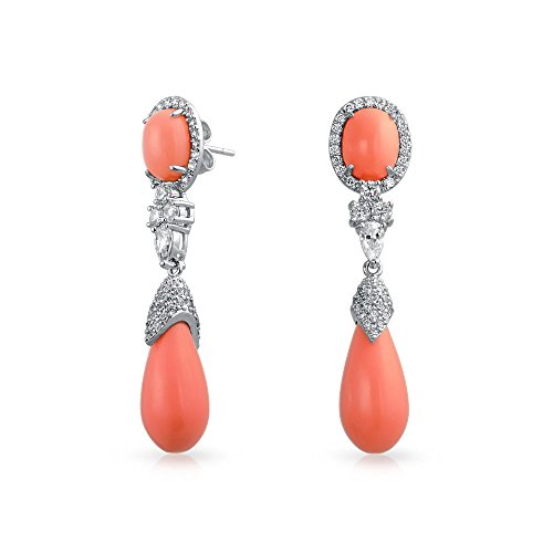 Antiguo Lágrima Naranja Rosa Coral Simulado Redonda Czdeclaración Colgante Pendiente De Latón Chapado En Plata Mujer Antiguo Lágrima Naranja Rosa Coral Simulado Redonda Czdeclaración Colgante Pendiente De Latón Chapado En Plata Mujer