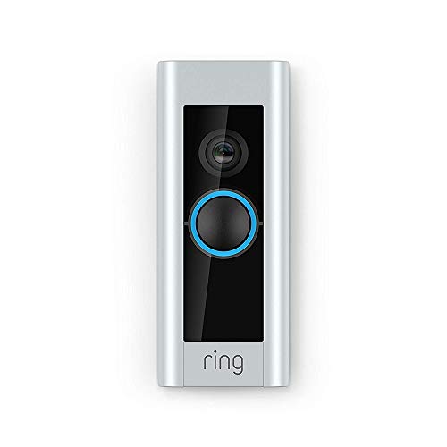 Ring Video Doorbell Pro con cableado, incluye un Chime (1.ª generación), resolución HD 1080p, comunicación bidireccional, wifi, detección de movimiento | Prueba de 30 días gratis del plan Ring Protect