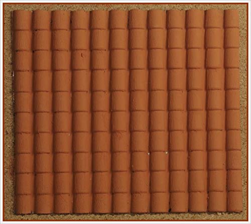 Rossi Rosa Tetto - Tetto (35 x 25 cm), color marrón