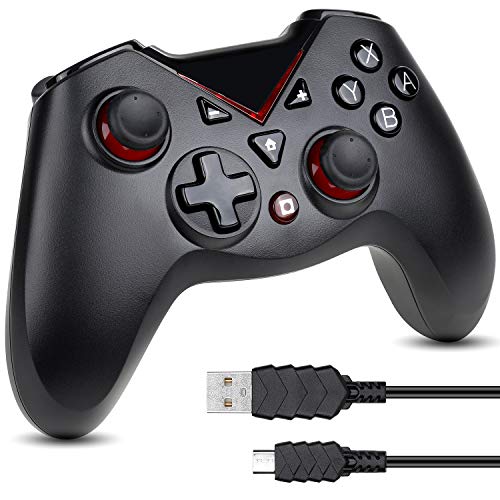 Zacro Mando Controlador Inalámbrico Válido para Switch, Bluetooth Mando Joy Stick, Android,PC Negro Zacro Mando Controlador Inalámbrico Válido para Switch, Bluetooth Mando Joy Stick, Android,PC Negro