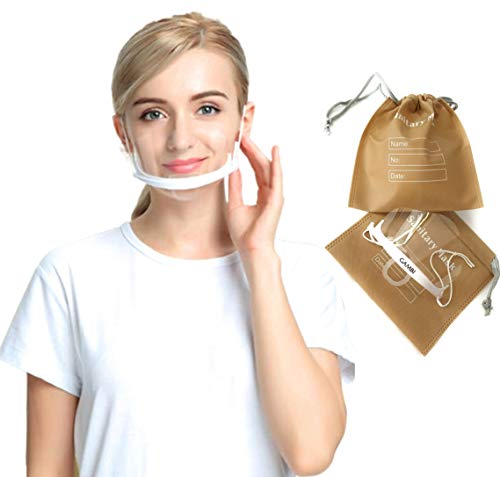 10 Unidades Viseras Protector Facial Transparente Máscarilla Boca Nariz Visera Plastico Antiniebla Cliu Mascara Escudo Transparente Protector Facial (10)