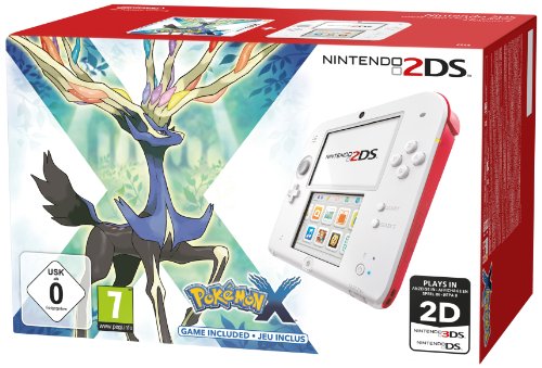 Console Nintendo 2Ds - blanc & rouge + Pokémon X - édition limitée [Importación Francesa]