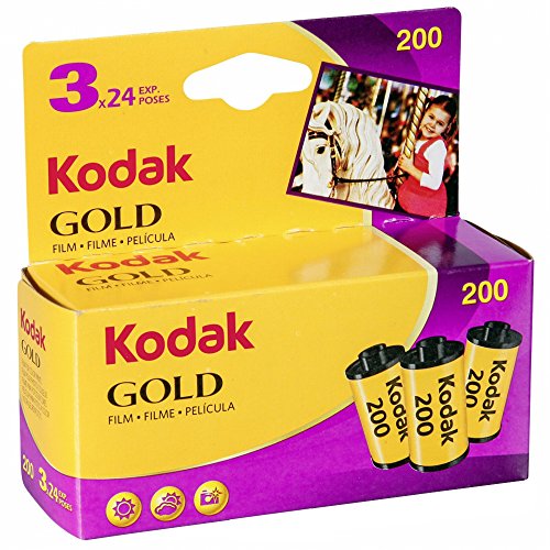 Kodak KOD102010 - Película Negativo Color (35mm, Gold 200-24 tripack) Kodak KOD102010 - Película Negativo Color (35mm, Gold 200-24 tripack)