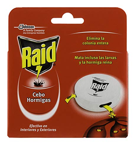Raid Cebo Antihormigas - Insecticida Cebo Hormigas Interior y Exterior Raid Cebo Antihormigas - Insecticida Cebo Hormigas Interior y Exterior