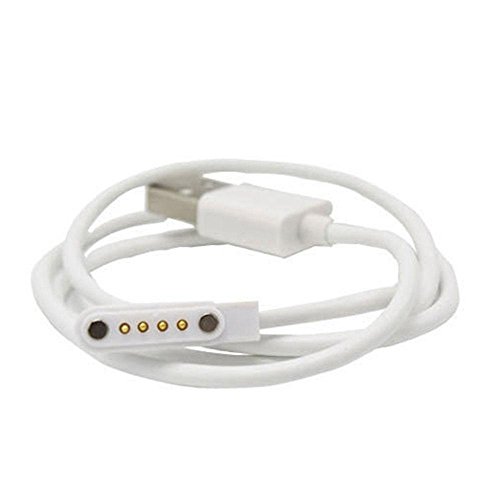 Teepao Smart Watch - Cable de carga para reloj inteligente G3 GT88 KW08 KW18 con 4 pines, cargador magnético con ventosa, cable de carga de absorción magnética para reloj inteligente Teepao Smart Watch - Cable de carga para reloj inteligente G3 GT88 KW08 KW18 con 4 pines, cargador magnético con ventosa, cable de carga de absorción magnética para reloj inteligente