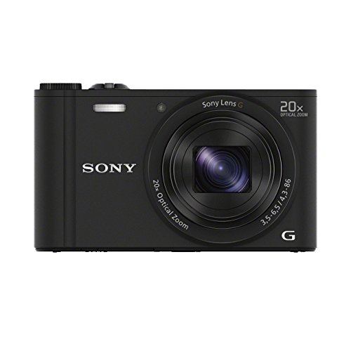 Sony DSC-WX350 - Cámara compacta de 18.2 MP (Pantalla de 3", Zoom óptico 20x, estabilizador óptico, vídeo Full HD), Negro Sony DSC-WX350 - Cámara compacta de 18.2 MP (Pantalla de 3", Zoom óptico 20x, estabilizador óptico, vídeo Full HD), Negro
