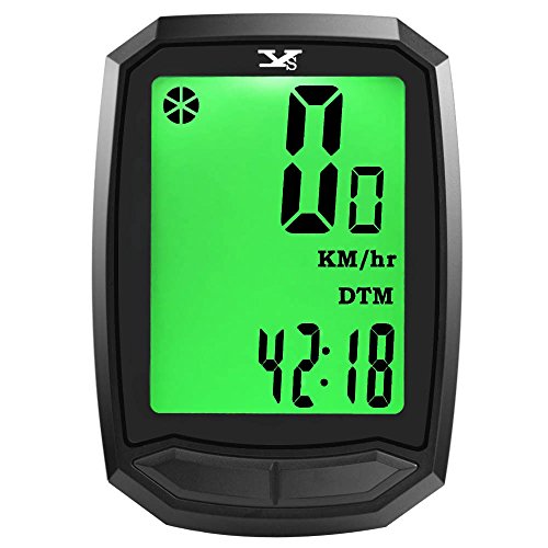 YS Cuenta Km Inalámbrico Impermeable Cuentakilómetros Para Bicicleta ,Auto Despierta,Velocimetro Bicicleta HD De Pantalla LCD Con Retroiluminación,Muti-Funcion Para Bici De Montaña ( Type B) YS Cuenta Km Inalámbrico Impermeable Cuentakilómetros Para Bicicleta ,Auto Despierta,Velocimetro Bicicleta HD De Pantalla LCD Con Retroiluminación,Muti-Funcion Para Bici De Montaña ( Type B)