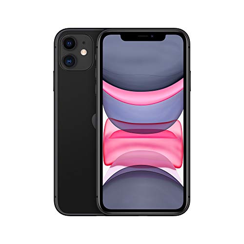 Apple iPhone 11 (256 GB) - Negro (incluye Earpods, adaptador de corriente)