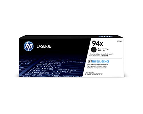 HP Inc CF294X Toner Negro 94A Laserjet AC, Alto Rendimiento (XL) HP Inc CF294X Toner Negro 94A Laserjet AC, Alto Rendimiento (XL)
