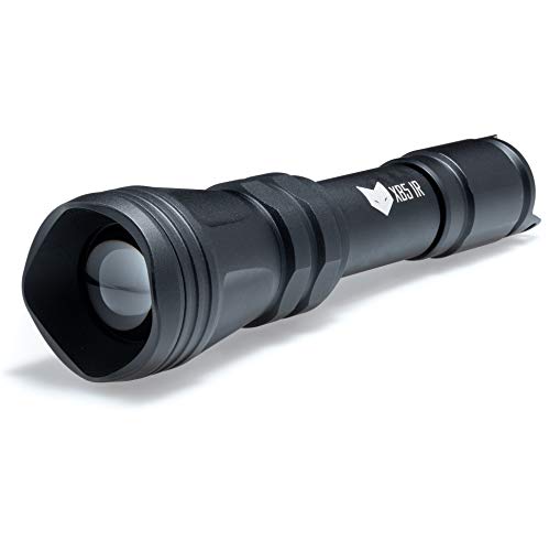 Nightfox XB5 - Linterna de infrarrojo - Iluminador para dispositivos de visión nocturna - Módulo LED de 5 W OSRAM 4715AS - Ajuste rápido de enfoque y potencia