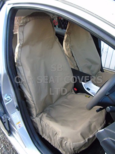 Adecuado para Land Rover Defender (precio superior), fundas de asiento, color beige