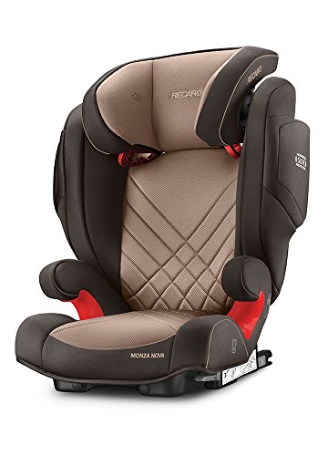 Recaro Monza Nova 2 Seatfix 6151.21506.66 Silla de Coche, Grupo 2/3, Marrón (Dakar Sand)