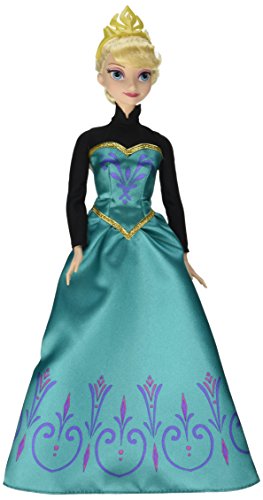 Disney Frozen - Muñeca, Elsa y Sus Vestidos (Mattel CMM31)