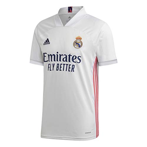 Adidas Real Madrid - Camiseta Primera Equipación Oficial H JSY Temporada 2020/21, Unisex, XL, Blanca