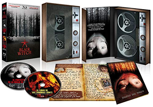 Blair Witch Project 1 y 2 BLU RAY VHS Retro-Pack (2 BDs) + Diario [Blu-ray]