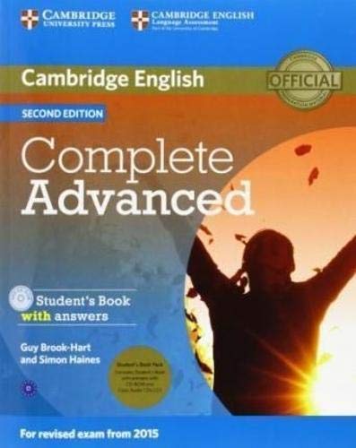 Complete Advanced Student's Book Pack (Student's Book with Answers with CD-ROM and Class Audio CDs (2)) Second Edition