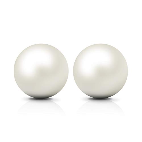 JewelryPalace Pendientes con Perla de agua dulce cultivada 8-9mm en plata de ley JewelryPalace Pendientes con Perla de agua dulce cultivada 8-9mm en plata de ley