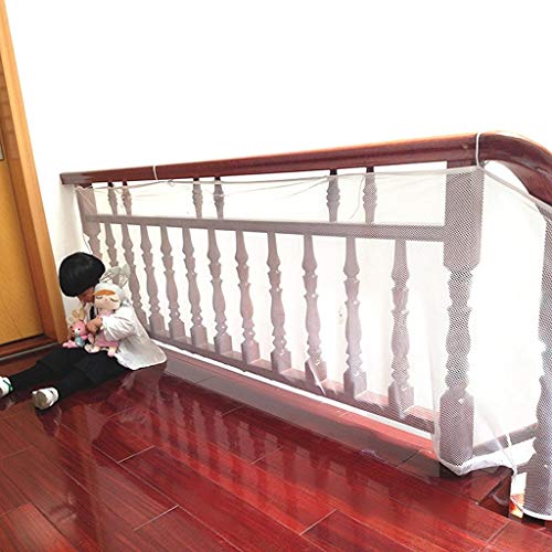 Malla de seguridad, de BTSKY, para protección infantil, para balcones y barandillas de escaleras, impermeable, resistente Talla:3 M