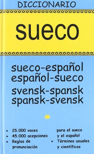 Dº Sueco SUE-ESP / ESP-SUE (DICCIONARIOS)