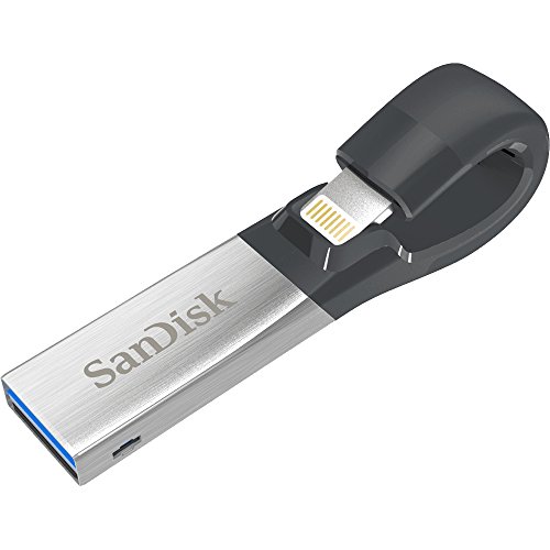 SanDisk iXpand - Memoria Flash USB de 64 GB para iPhone y iPad, Color Negro SanDisk iXpand - Memoria Flash USB de 64 GB para iPhone y iPad, Color Negro