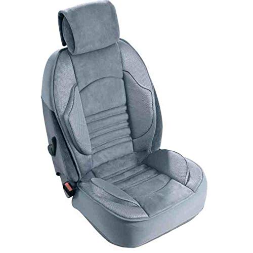 1 funda para asiento delantero de camping y coche para MOBILVETTA K-Yacht MH 85 Fia. Ducato 2.3 130 CV (2016) (), 1 pieza, gris