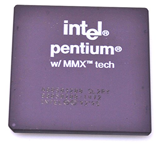 Intel Pentium MMX SL2RY - Procesador para CPU (200 MHz, FSB, zócalo 370, 2,8 V, sin Ventilador)