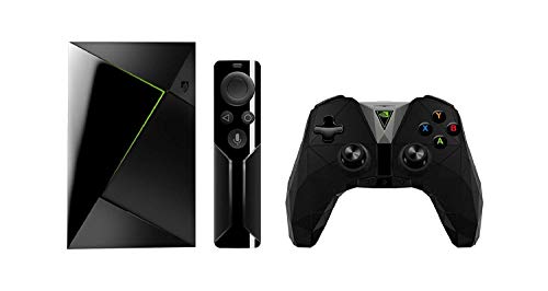 Nvidia Shield TV - Reproductor de streaming para jugadores + Mando inalámbrico, resolución 4K HDR, memoria interna de 16 GB, 3 GB de RAM, Android 7.0, negro