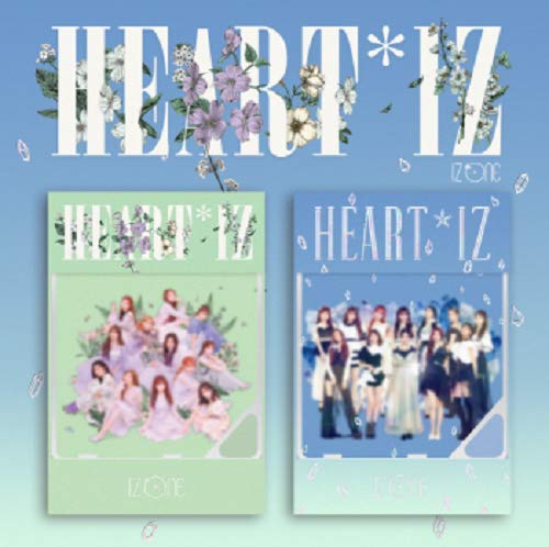 Off The Record [Album Kihno IZ*One IZONE - Heart *IZ☛ [Violeta+Saphir ver] Lot de 2 Mini Albums, kit 2KIHNO + 24 Cartes Photos + 2 Cartes supplémentaires