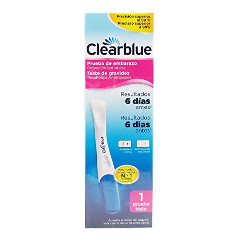 Clearblue early detección temprana 1 test Clearblue early detección temprana 1 test