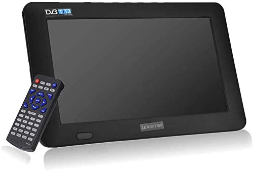 Garsent Televisor portátil de 11.6 Pulgadas, televisor LED pequeño con DVB-T/DVB-T2 Dos bocinas, baterías Recargables de 1500 mAh para el Dormitorio, Cocina.(EU) Garsent Televisor portátil de 11.6 Pulgadas, televisor LED pequeño con DVB-T/DVB-T2 Dos bocinas, baterías Recargables de 1500 mAh para el Dormitorio, Cocina.(EU)