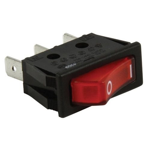 Interruptor universal de 1 via 16 A Rojo, Cablepelado®