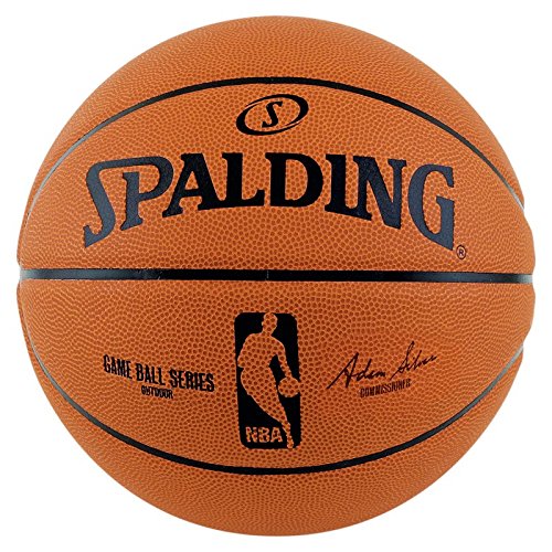 Spalding NBA Game Replica Sz.7 (83-385Z) Balón de Baloncesto, Hombre, Naranja, 7