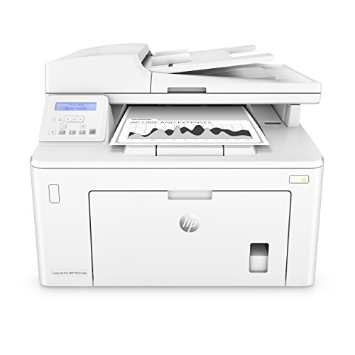 HP Laserjet Pro M227sdn - Impresora láser multifunción (imprime, copia, escanea, 800 MHz Velocidad del procesador, AirPrint 1.5, USB 2.0, ethernet 10/100 Base-TX)