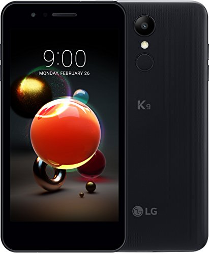 LG LMX210 K9 - Smartphone 5" (Memoria Interna de 16 GB, RAM de 2 GB, Display HD IPS, cámara de 8 MP, Android 7.1.2 (Nougat)), Color Aurora Negro