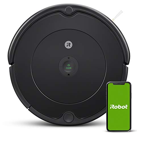 iRobot - Robot aspirador Roomba 692 Wifi, para alfombras y suelos, Dirt Detect, Sistema de limpieza en 3 fases, Smart Home y control App, Sugerencias personalizadas, Compatible con asistentes voz