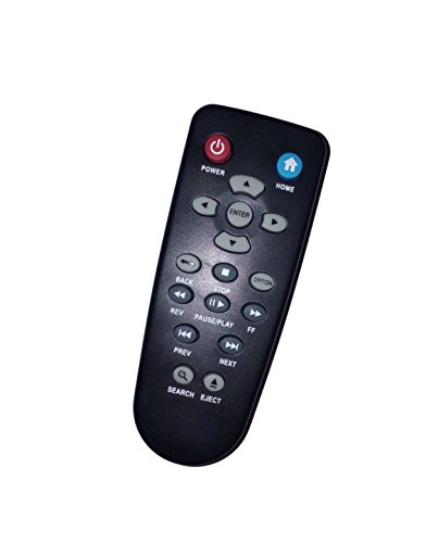 Universal de repuesto Plus Mini mando a distancia para Western Digital WD TV Live Plus Hub Streaming Media Player wdtv001rnn