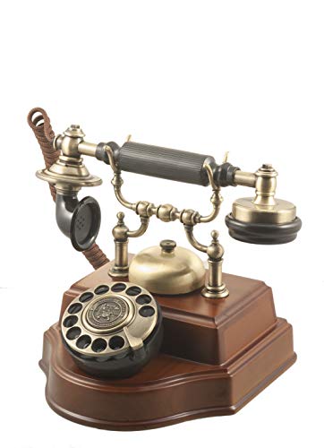 Teléfonos Antiguos 1898TN Retro para decoración Retro Vintage- Teléfonos Retro Que se adaptan a Cualquier línea telefónica Actual, réplicas de teléfono Antiguos.