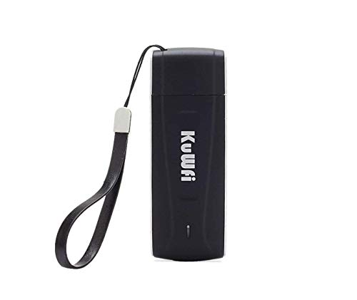 4G Router, KuWFi 100Mbps 4G Lte USB WiFi Enrutador de red Punto de acceso a red 4G / 3G Car WiFi Router con ranura para tarjeta SIM funciona con B1 / B3