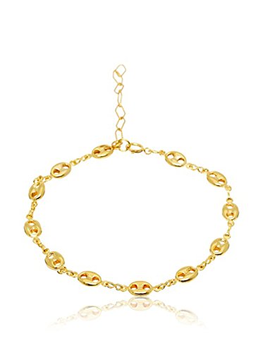 Córdoba Jewels | Pulsera en goldfilled Laminado de Oro 14/20. Diseño Calbrote